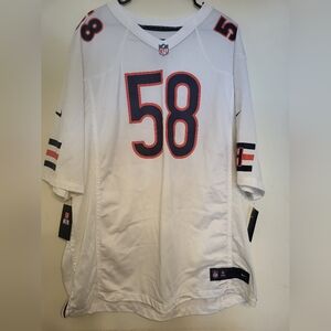 Nike NFL Players On Field Roquan Smith #58 Chicago Bears Jersey Men’s 3XL NWT